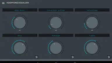 Captura de tela de Headphones Equalizer 3