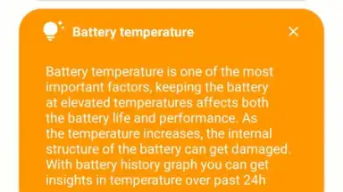 Captura de tela de Battery Guru 3