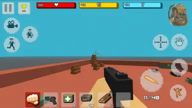 Captura de tela de Zombie Craft Survival 7