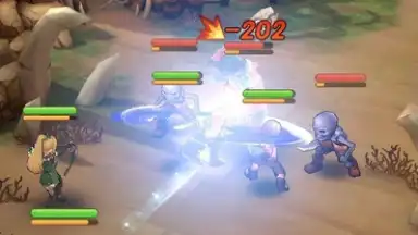 Captura de tela de Luna Fighting 2