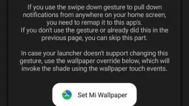 Captura de tela de Mi Control Center 6