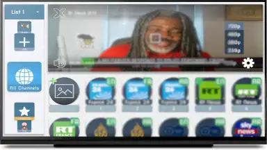Captura de tela de KgTv Player - IPTV Player 14