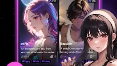 Captura de tela de Her.AI 6