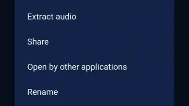 Captura de tela de Audio Extractor 4