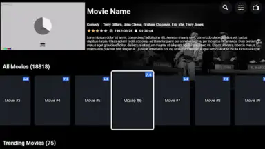 Captura de tela de iMPlayer 6