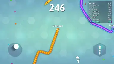 Captura de tela de Snake.io 18