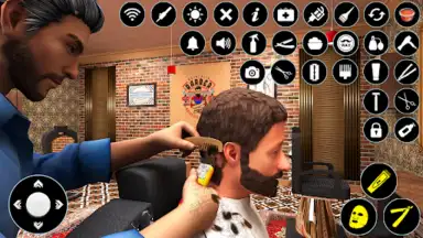 Captura de tela de Barber Shop Game: Hair Salon 3