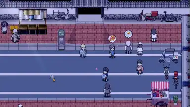 Captura de tela de Tactical RPG & Puzzle: Out School 4
