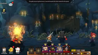 Captura de tela de Tiny Samurai Showdown 18