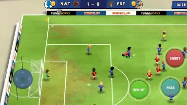Captura de tela de Mini Football 10