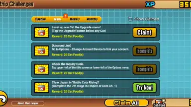 Captura de tela de The Battle Cats 4