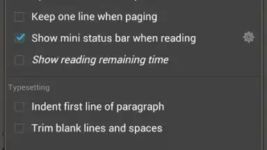 Captura de tela de Moon+ Reader 1