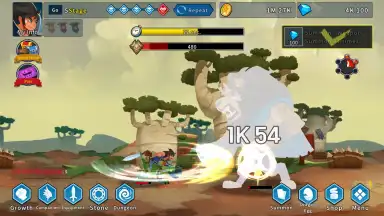 Captura de tela de Dragon Knights Idle 1