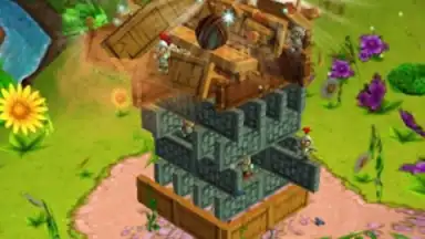 Captura de tela de Catapult King 4