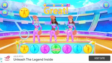Captura de tela de Cheerleader Superstar 3