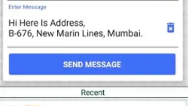 Captura de tela de Direct Whats Message 1