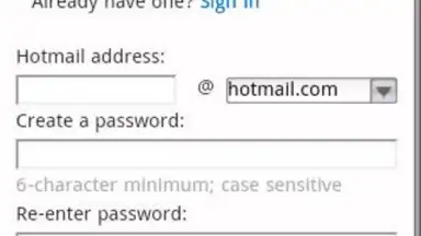 Captura de tela de HotQuick (Quick Hotmail) 2