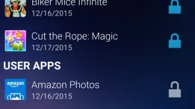 Captura de tela de AppLock Master 6