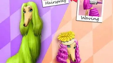 Captura de tela de Animal Hair Salon 7