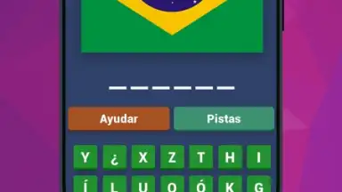 Captura de tela de ¡Adivina La Bandera! Quiz 6