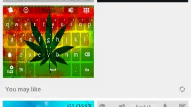 Captura de tela de GO Keyboard Emoji Emoticons 6
