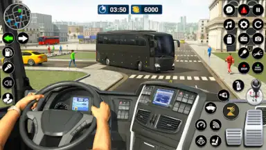 Captura de tela de Bus Simulator Game 7