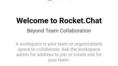 Captura de tela de Rocket.Chat 2