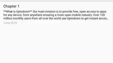Captura de tela de Writer Lite 5