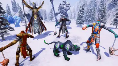 Captura de tela de Headless Warrior Simulator 3