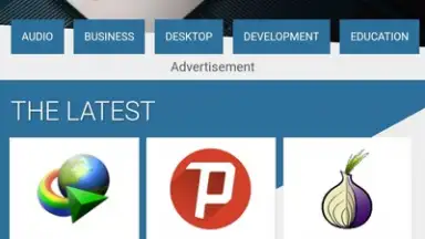 Captura de tela de Cliqz Browser 1