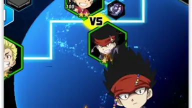 Captura de tela de Beyblade Burst Rivals 3