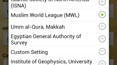Captura de tela de World Salah Finder 2