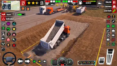 Captura de tela de JCB Game Snow Excavator Games 5