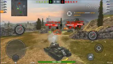Captura de tela de Tanks Blitz 3