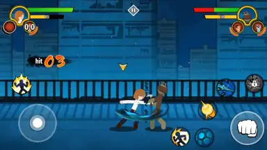 Captura de tela de Stickman Cursed: Phantom Fight 5