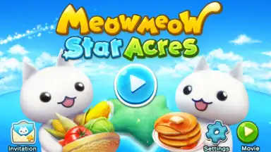 Captura de tela de Meow Meow Star Acres 2