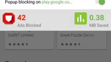 Captura de tela de Free Adblocker Browser 7
