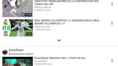 Captura de tela de RTube 1