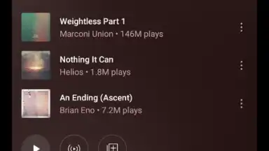 Captura de tela de YouTube Music 13