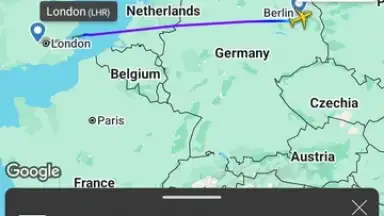 Captura de tela de Flightradar24 5