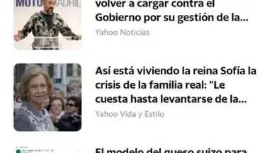 Captura de tela de Yahoo Lite 3