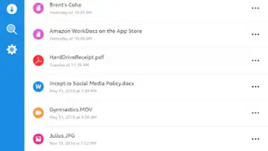 Captura de tela de Amazon Zocalo 3