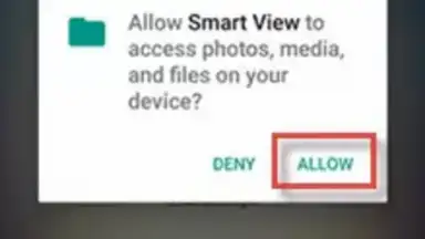 Captura de tela de Samsung Smart View 1