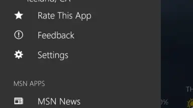 Captura de tela de MSN Weather - Forecast and Maps 7
