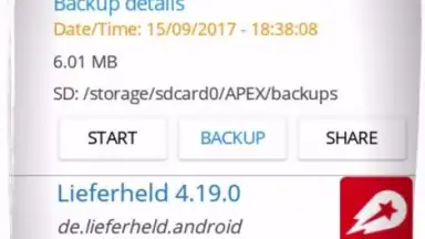 Captura de tela de APK Backup(Pro) 1