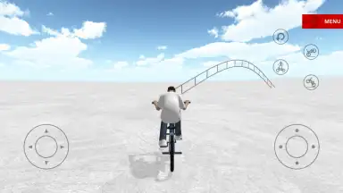 Captura de tela de BMX Space 6