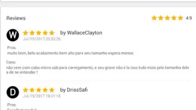 Captura de tela de GearBest 11