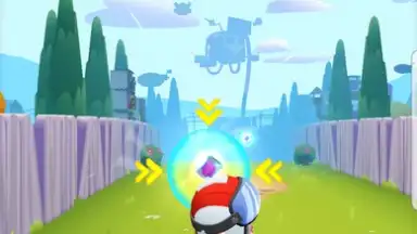 Captura de tela de Talking Tom Sky Run 1
