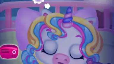 Captura de tela de Newborn unicorn care game 2