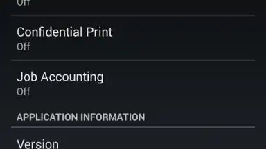 Captura de tela de Samsung Print Service Plugin 1